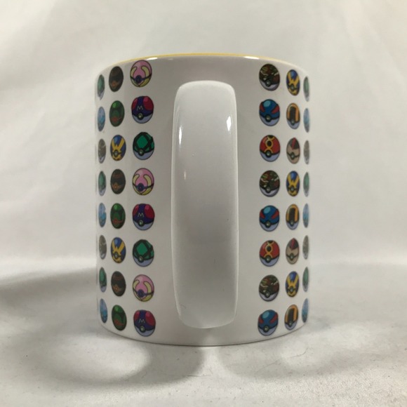 2016 Just Funky Pokémon Pokeball 20 Fl Oz 4.25 Inch Coffee Tea Mug Cup - Picture 4 of 16